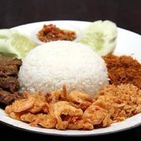 NASI UDANG EMPAL SPESIAL