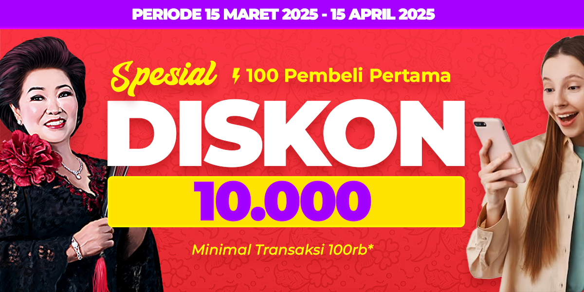 300 PEMBELI PERTAMA DISKON 10 RIBU 300 PEMBELI PERTAMA DISKON 10 RIBU