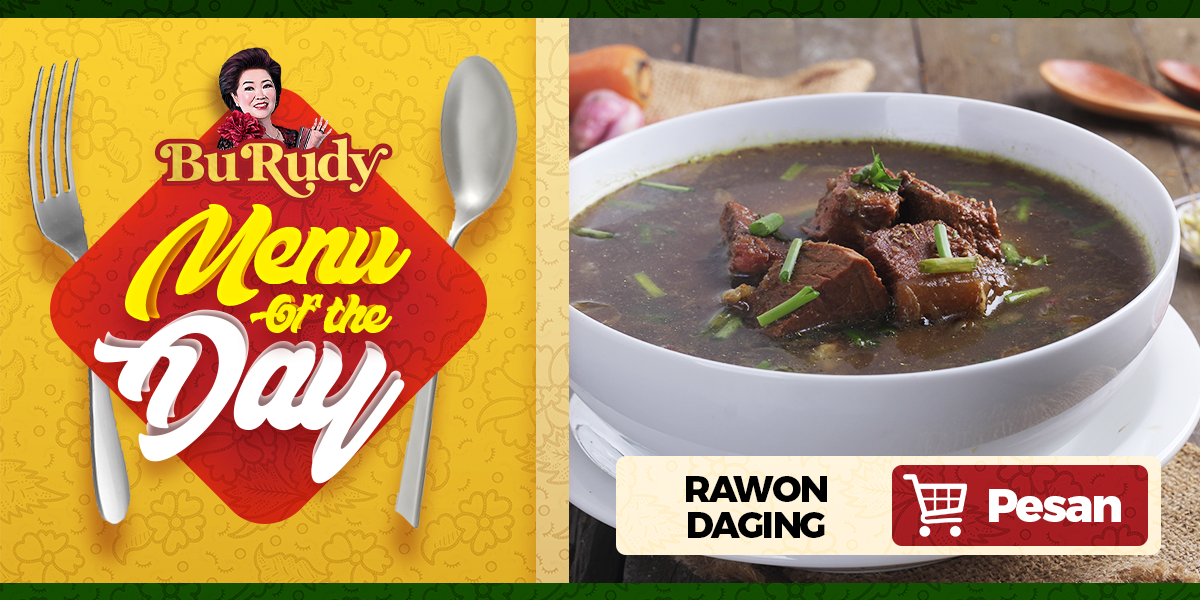 MENU OF THE DAY TEMPLATE RAWON DAGING MENU OF THE DAY TEMPLATE RAWON DAGING